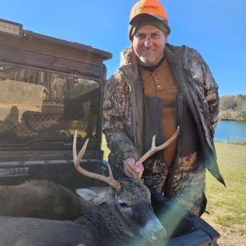 Tony Dominque with a nice buck.