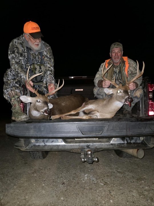 Dewayne Cleckley and Miles Tracey with 2 good 6-points